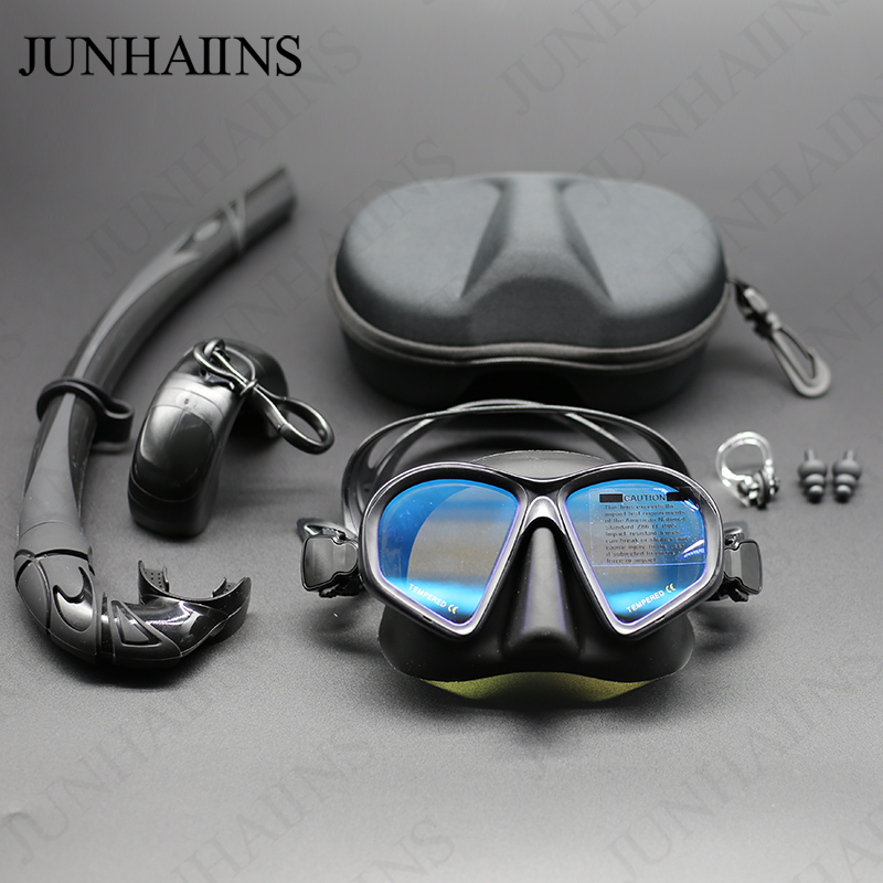 Wet Low Capacity Tempered Glas - Freediving Mask Set 评论和价格