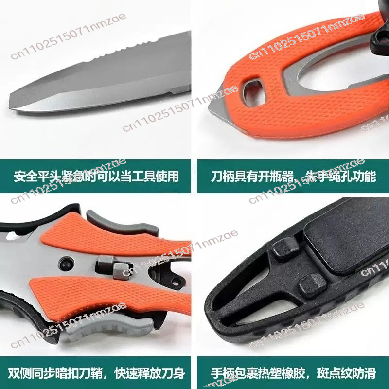 Multifunctional Vehicle Portab - Dive Knife Titanium 评论和价格
