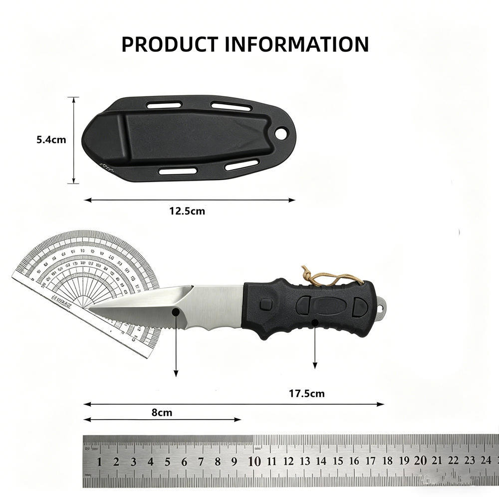 Outdoor Water Rescue Knife Spe - Dive Knife Titanium 评论和价格