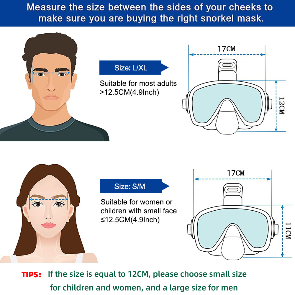 Diving Masks Foldable Anti-Fog - Freediving Mask Set 评论和价格