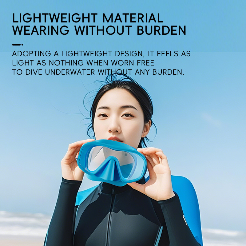 Professional Frameless Tempere - Freediving Mask Set 评论和价格