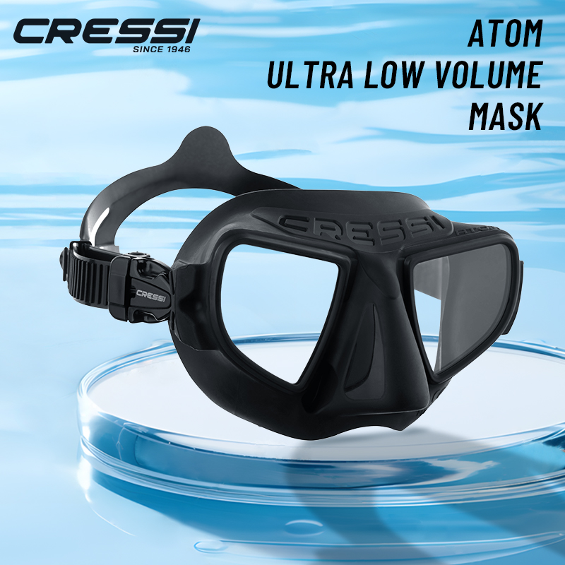 Cressi Frameless Freediving Ma - Freediving Mask Set 评论和价格