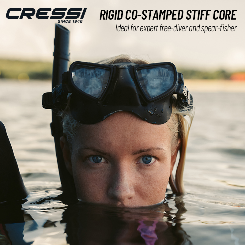 Cressi Frameless Freediving Ma - Freediving Mask Set 评论和价格