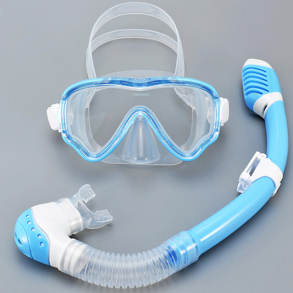 Kids Diving Mask Snorkel Set S - Freediving Mask Set 评论和价格