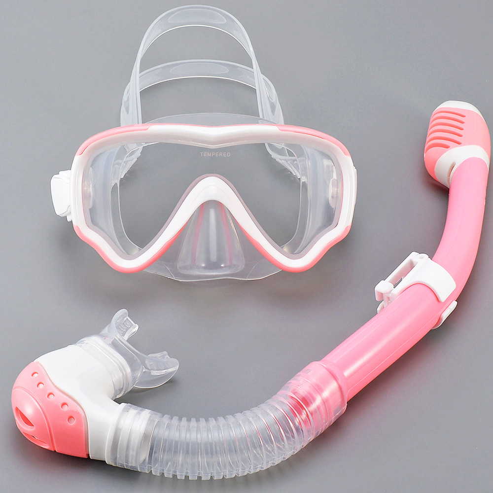 Kids Diving Mask Snorkel Set S - Freediving Mask Set 评论和价格