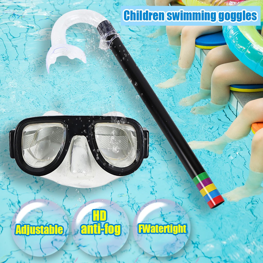 Summer Children Diving Goggle  - Freediving Mask Set 评论和价格