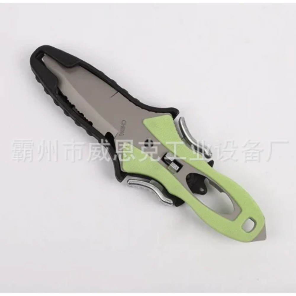 Water Rescue Knife Outdoor Rop - Dive Knife Titanium 评论和价格