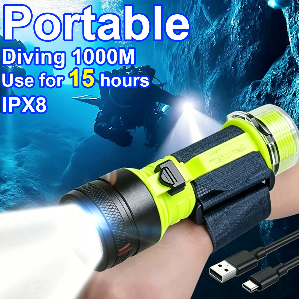 New Portable Professional LED  - Aquatic Diving 评论和价格