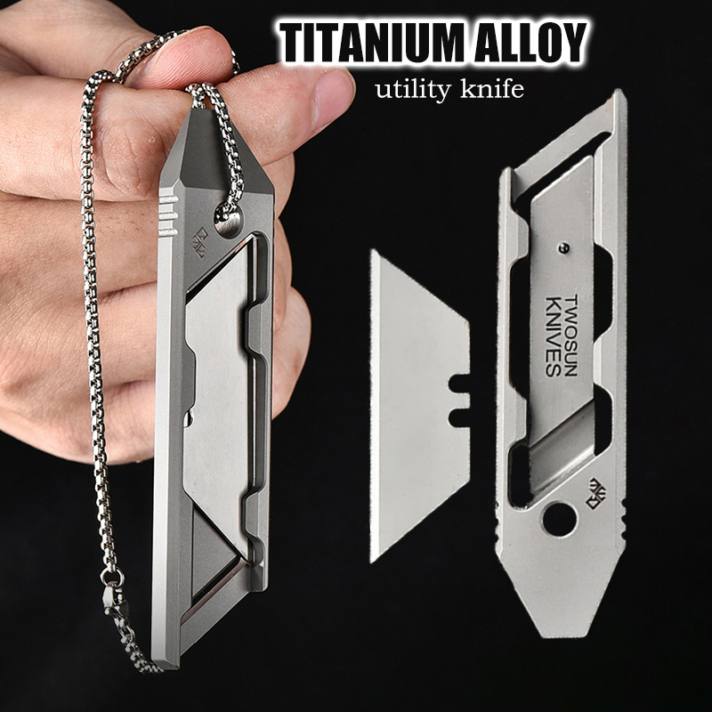 TC4 Titanium Utility Knife Rep - Dive Knife Titanium 评论和价格