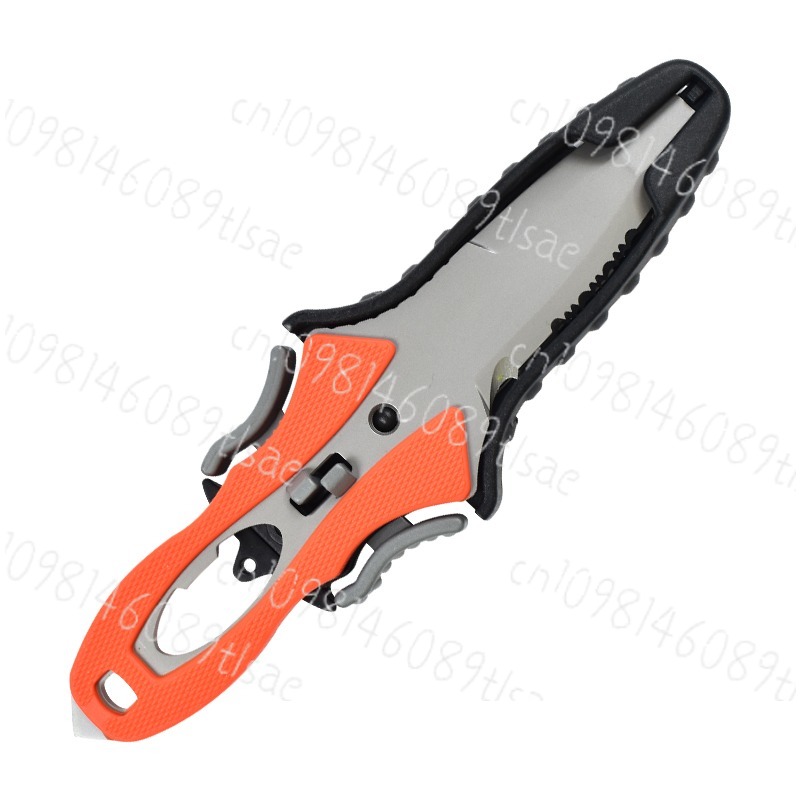 Titanium Plated Water Rescue K - Dive Knife Titanium 评论和价格