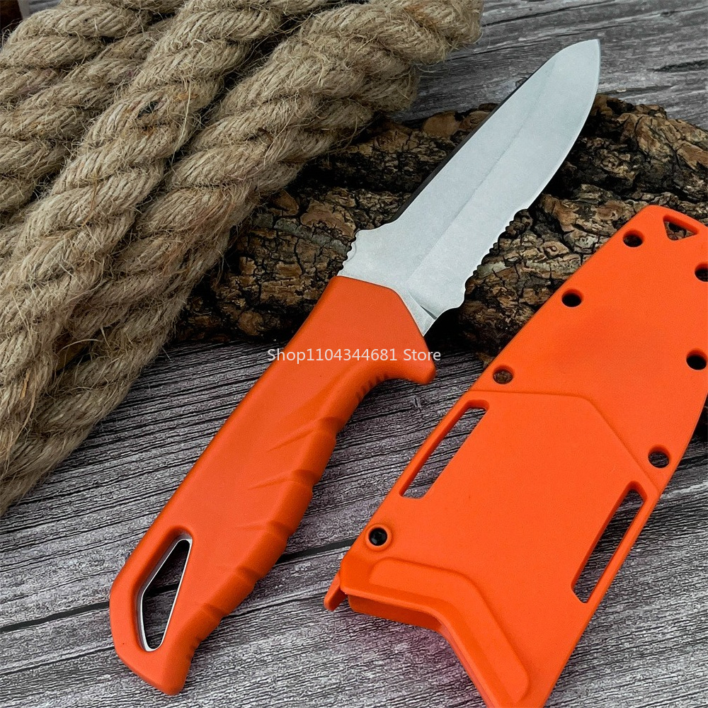 Fixed Blade Knife D2 Steel Bla - Dive Knife Titanium 评论和价格