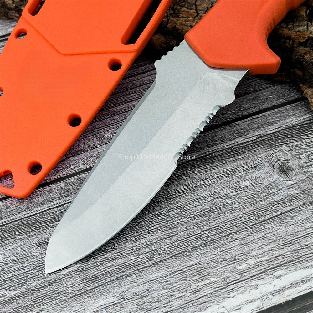 Fixed Blade Knife D2 Steel Bla - Dive Knife Titanium 评论和价格