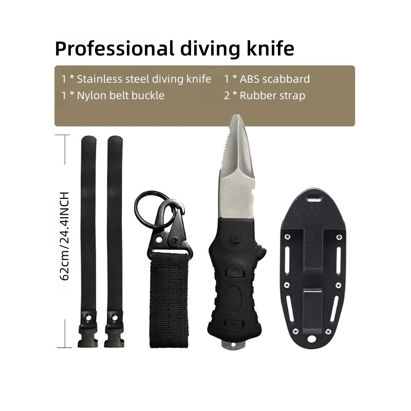 Outdoor Water Rescue Knife Spe - Dive Knife Titanium 评论和价格
