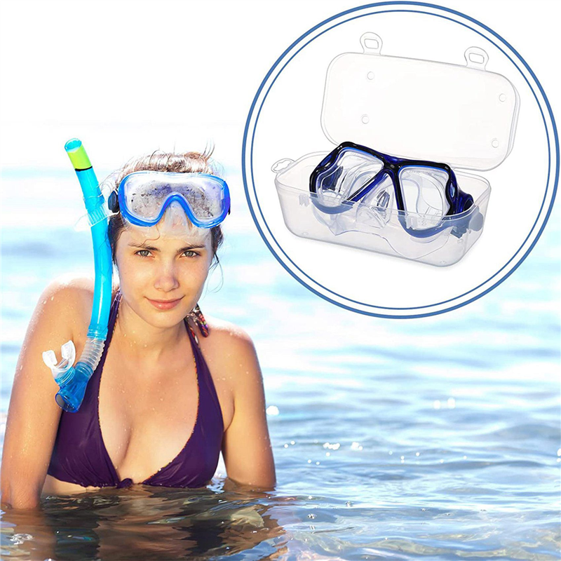 B72A 6X Diving Face Mask Case  - Freediving Mask Set 评论和价格