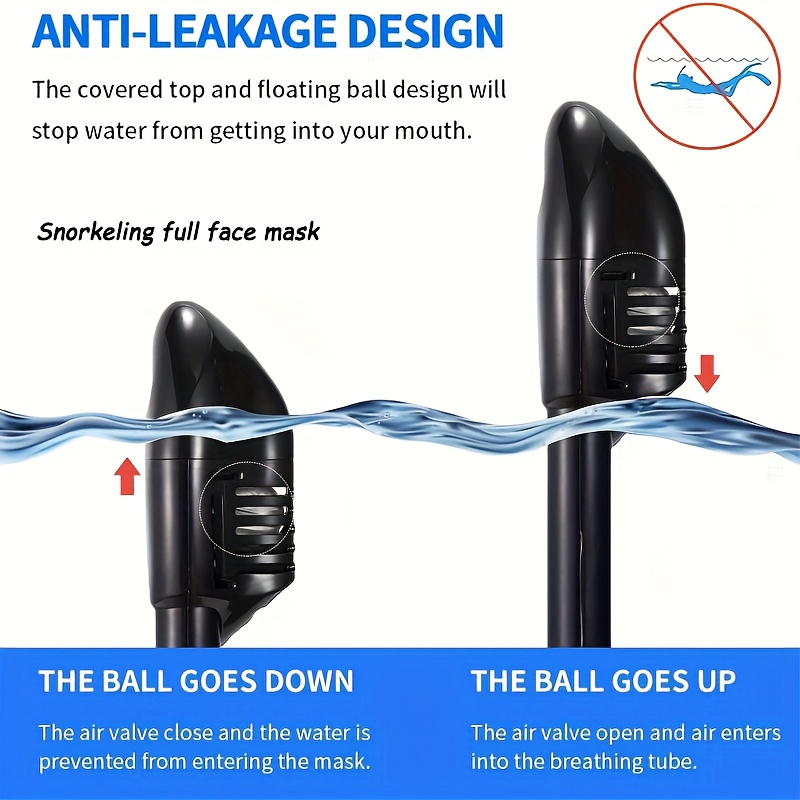 Underwater Snorkeling Full Fac - Freediving Mask Set 评论和价格