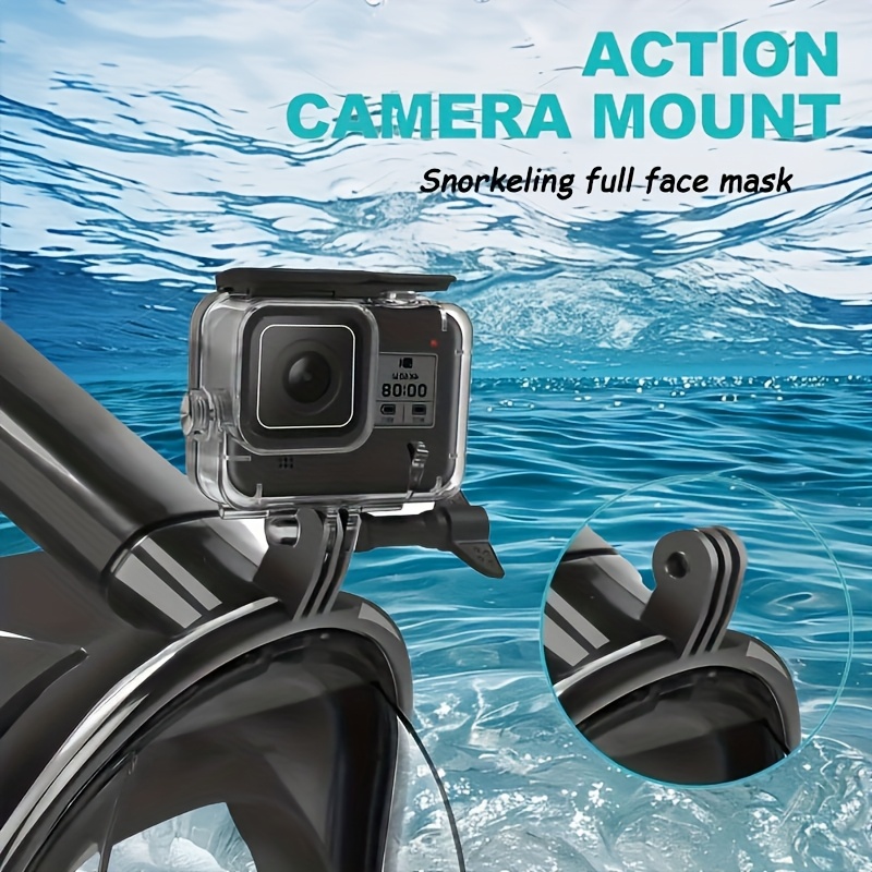 Underwater Snorkeling Full Fac - Freediving Mask Set 评论和价格